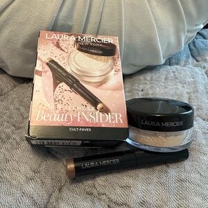 Laura Mercier Translucent Loose Setting Powder & Caviar Stick Eye Shadow